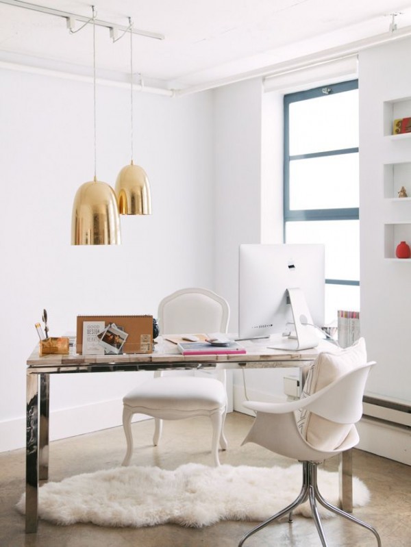 workspace inspiration via ohidesignblog