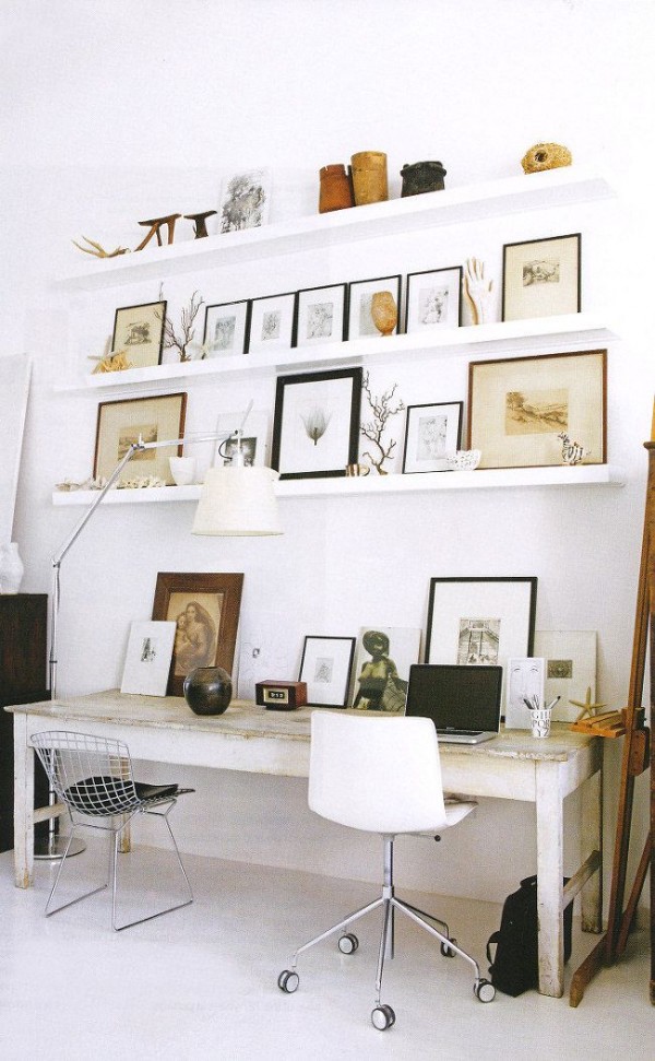 workspace inspiration via ohidesignblog