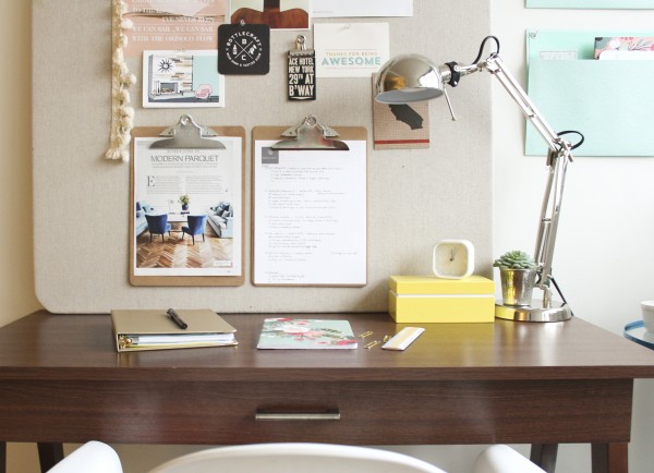 Styled Office via Oh I Design Blog