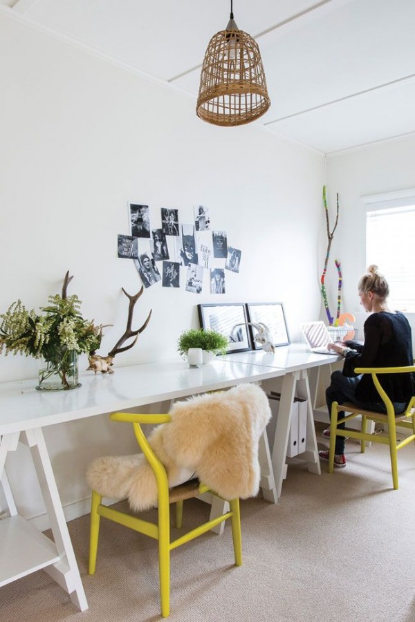 office inspiration via ohidesignblog