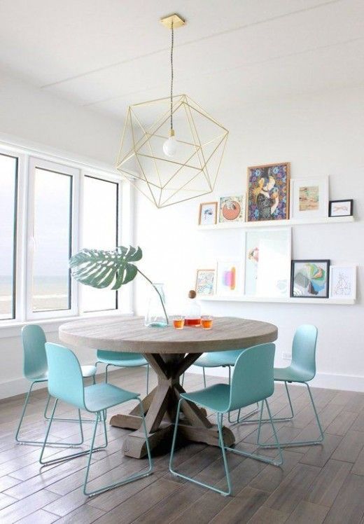 color-inspired interiors via ohidesignblog