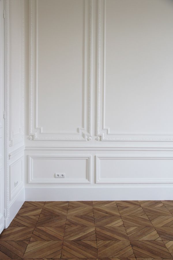 Parquetry Flooring via Oh, I Design Blog