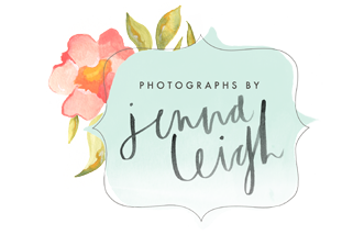 Jenna Leigh Logo via Oh I Design Blog