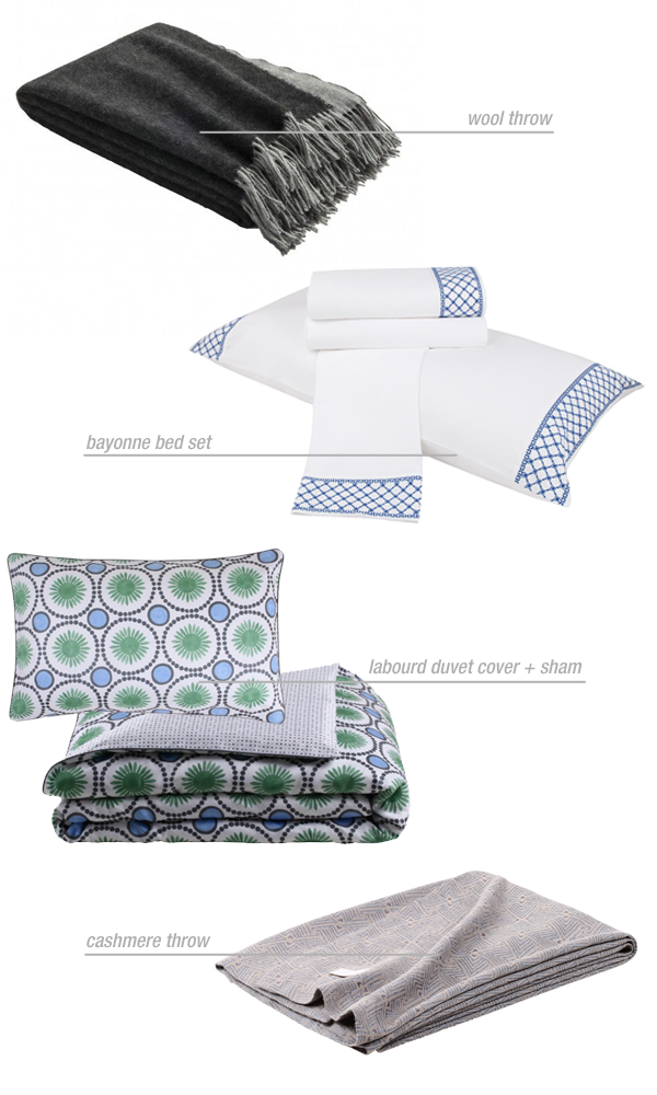 Frette Favorites via Oh, I Design Blog