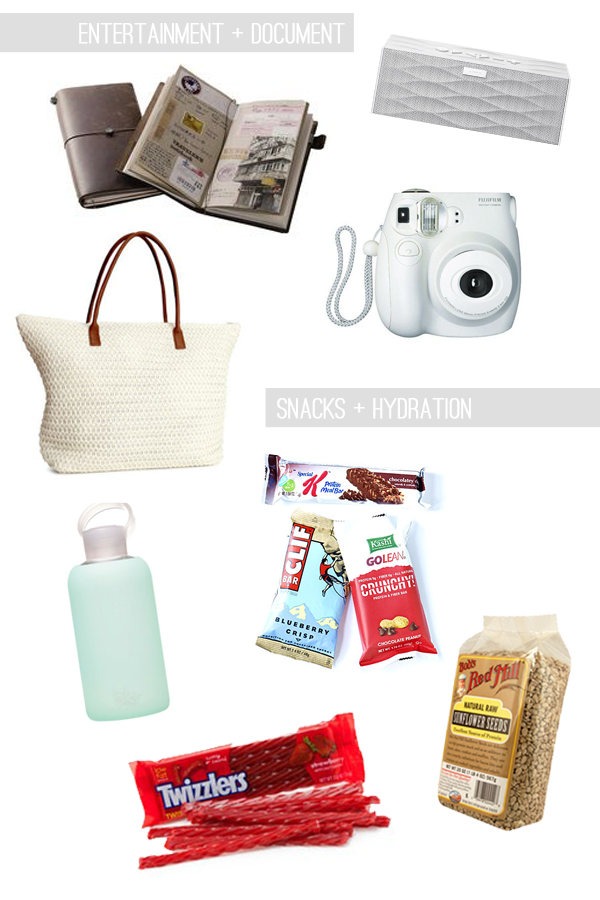 Road Trip Essentials - via Oh, I Design Blog