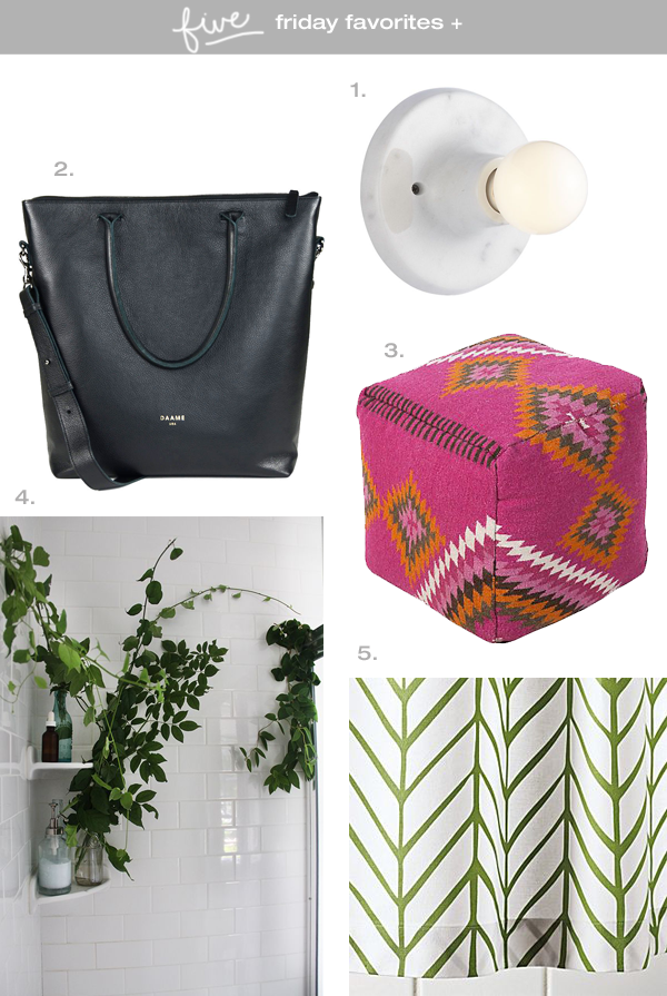 Five Friday Favorites via Oh, I Design