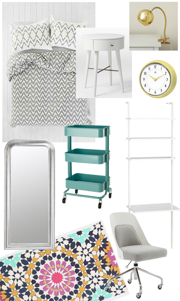 9 Dorm Room Essentials via Oh, I Design Blog!