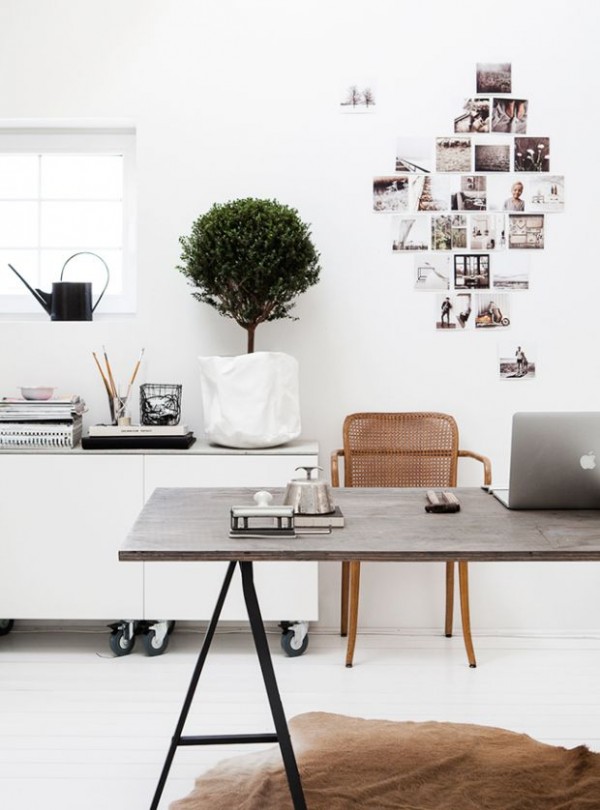 workspace inspiration via oh, i design blog