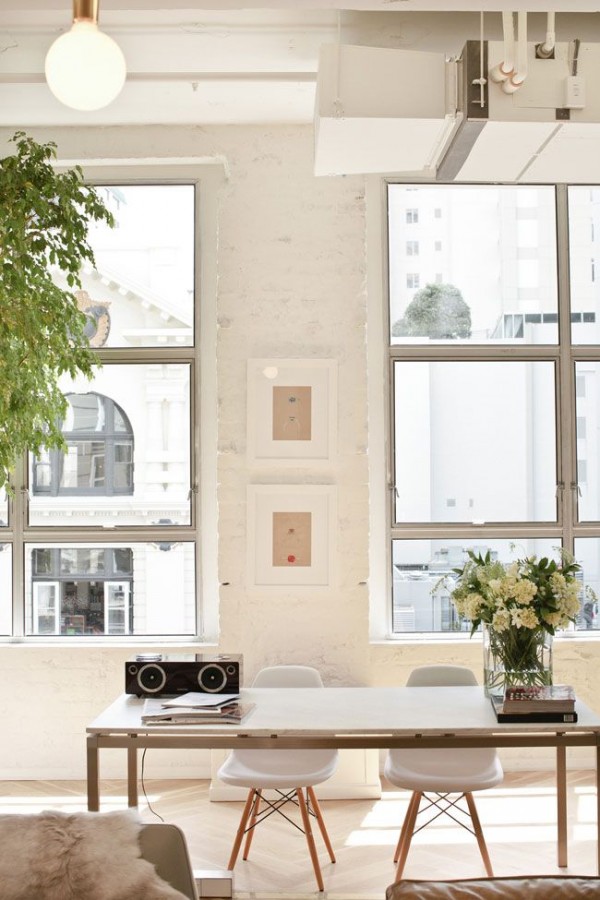 workspace inspiration via oh, i design blog