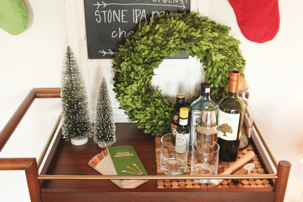 boston apartment holiday shoot // via oh, i design blog