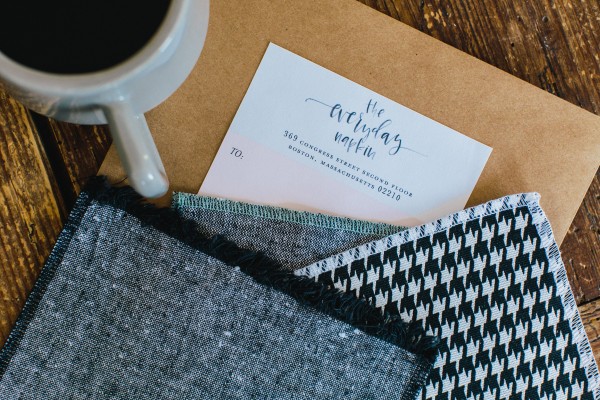 The Everyday Napkin - photographed by Joyelle West - Oh, I Design Blog