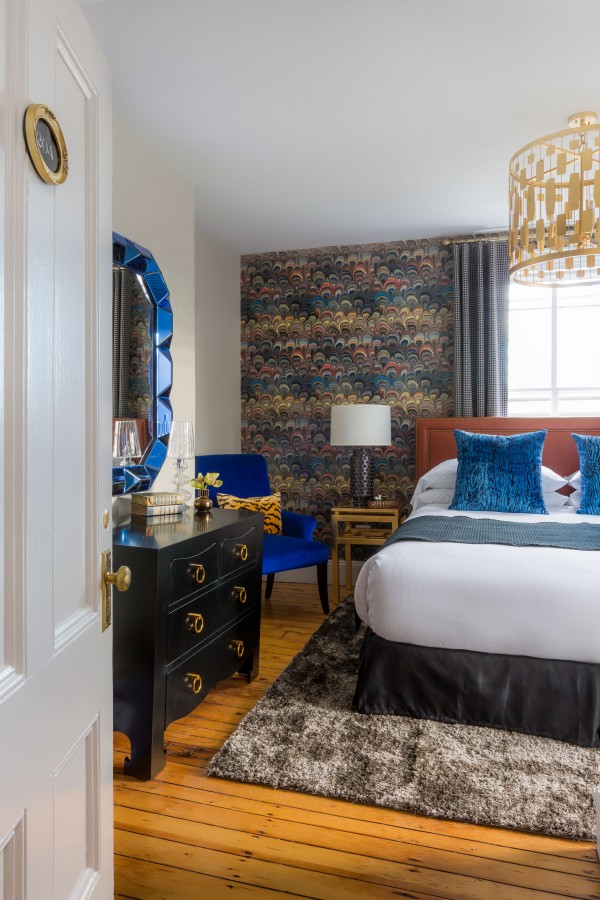 Gilded Hotel in Newport, RI // via Oh, I Design Blog