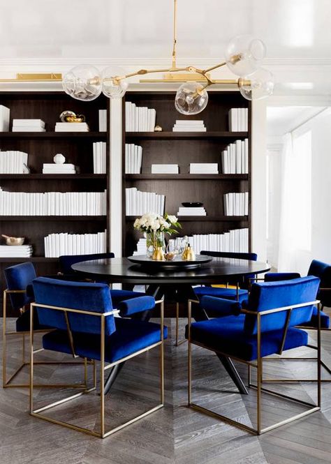 Velvet Trend: Interiors // via Oh, I Design Blog