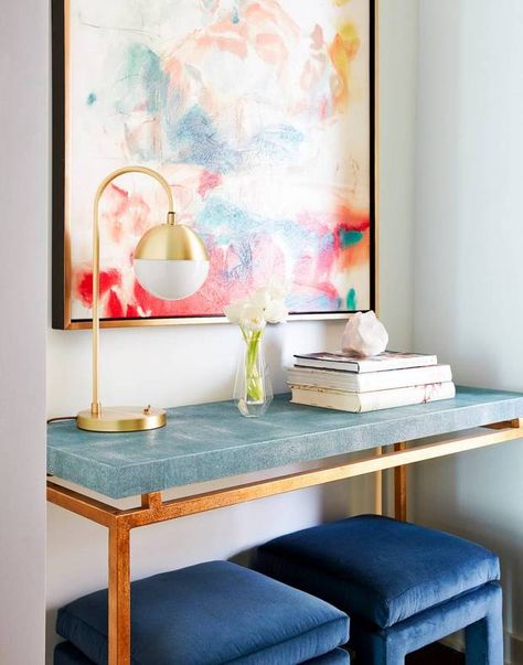 Velvet Trend: Interiors // via Oh, I Design Blog