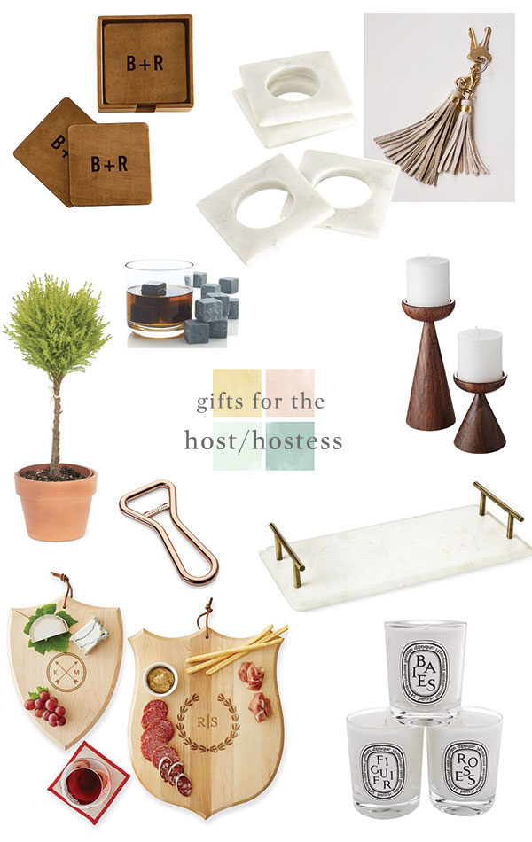 Host/Hostess Gift Guide via Oh, I Design Blog