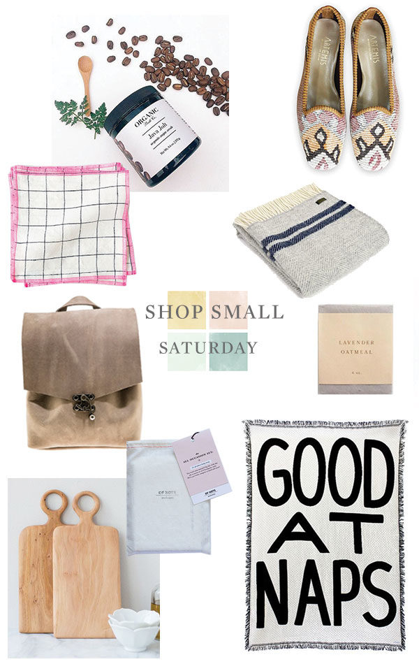 shop small saturday via oh, i design blog!